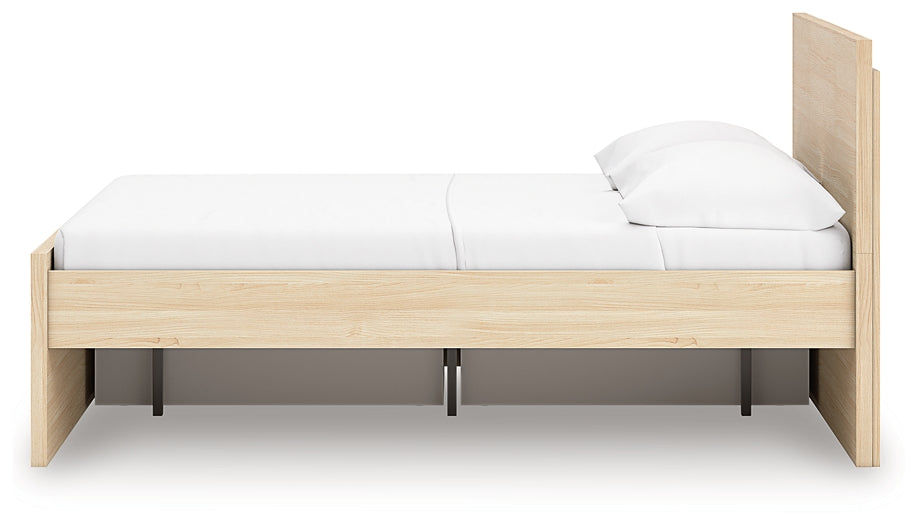 Onita Full Panel Platform Bed with 1 Side Storage Signature Design by Ashley®