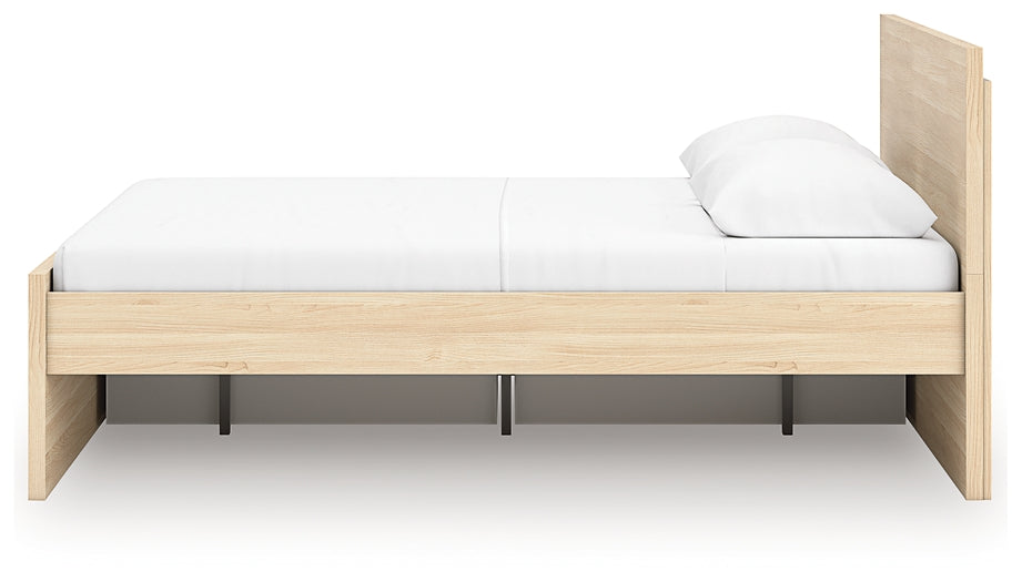 Onita Queen Panel Platform Bed with 1 Side Storage Signature Design by Ashley®