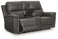 Bleckley PWR REC Loveseat/CON/ADJ HDRST Signature Design by Ashley®