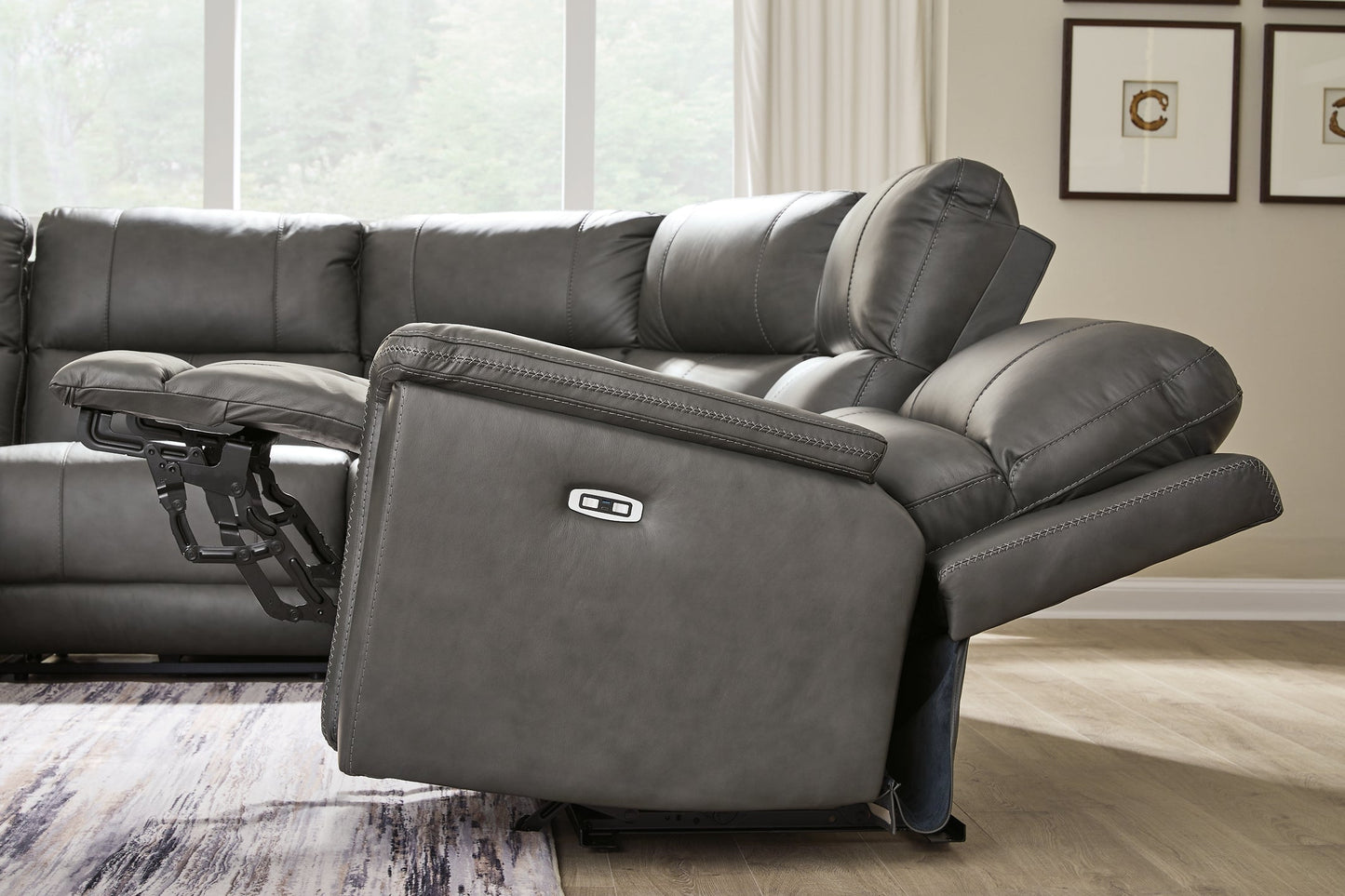 Bleckley 5-Piece Power Reclining Sectional Signature Design by Ashley®