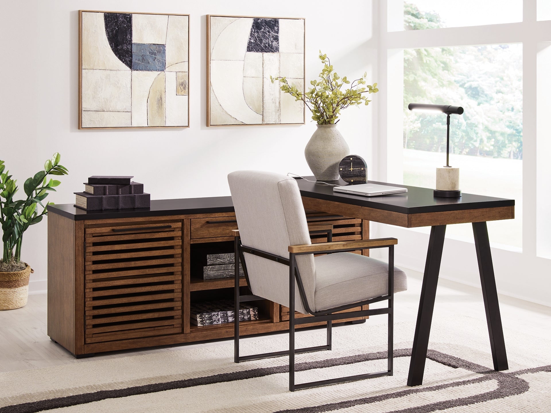 Kallari Credenza with Desk Return Signature Design by Ashley®