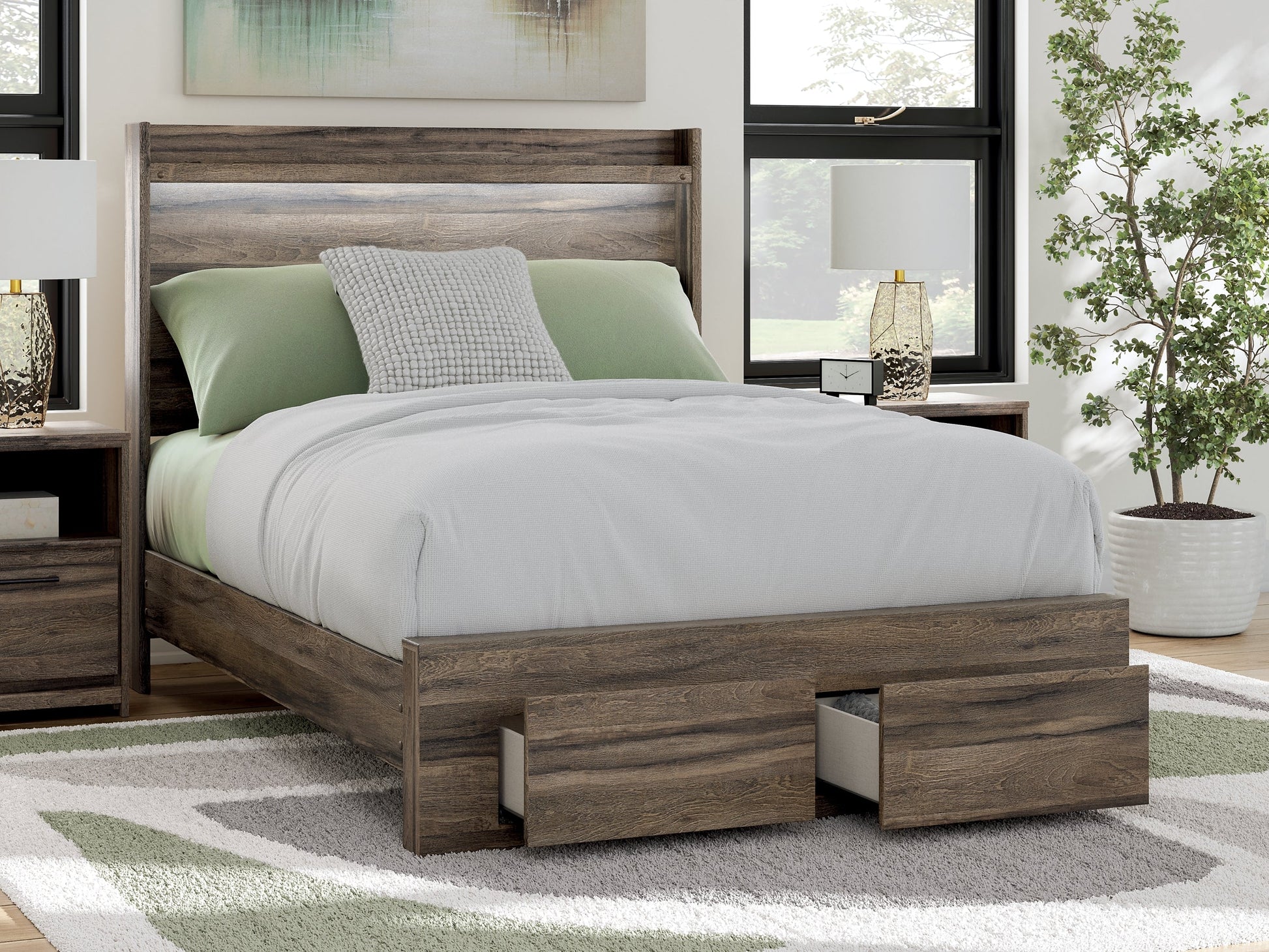 Elbrim Full Panel Storage Bed Signature Design by Ashley®