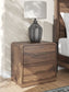 Fortlorn Two Drawer Night Stand Signature Design by Ashley®