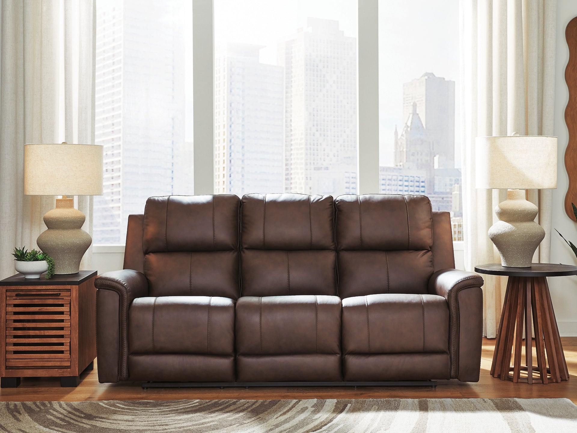 Bleckley PWR REC Sofa with ADJ Headrest Signature Design by Ashley®