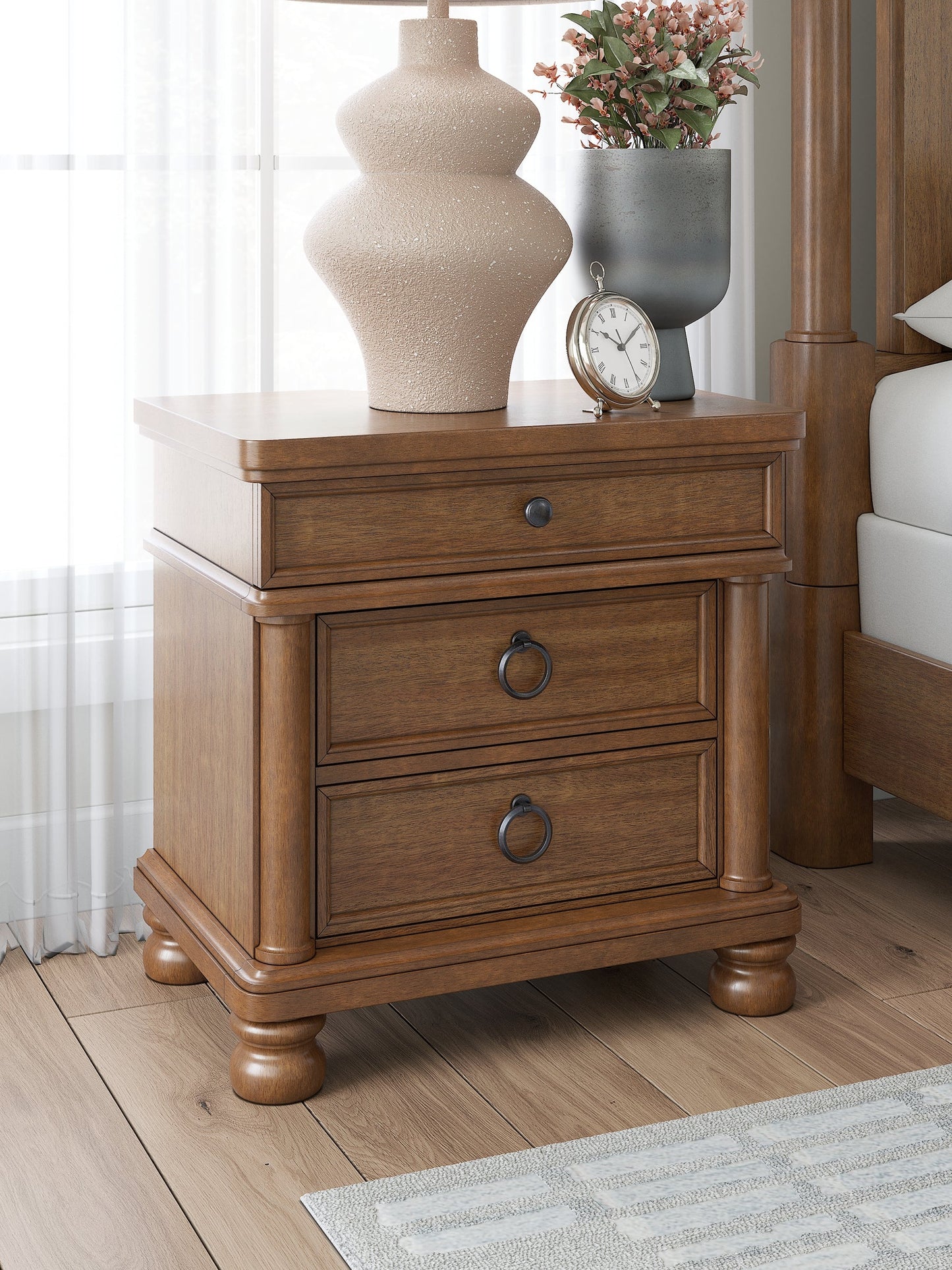 Rowlenstown Three Drawer Night Stand Signature Design by Ashley®