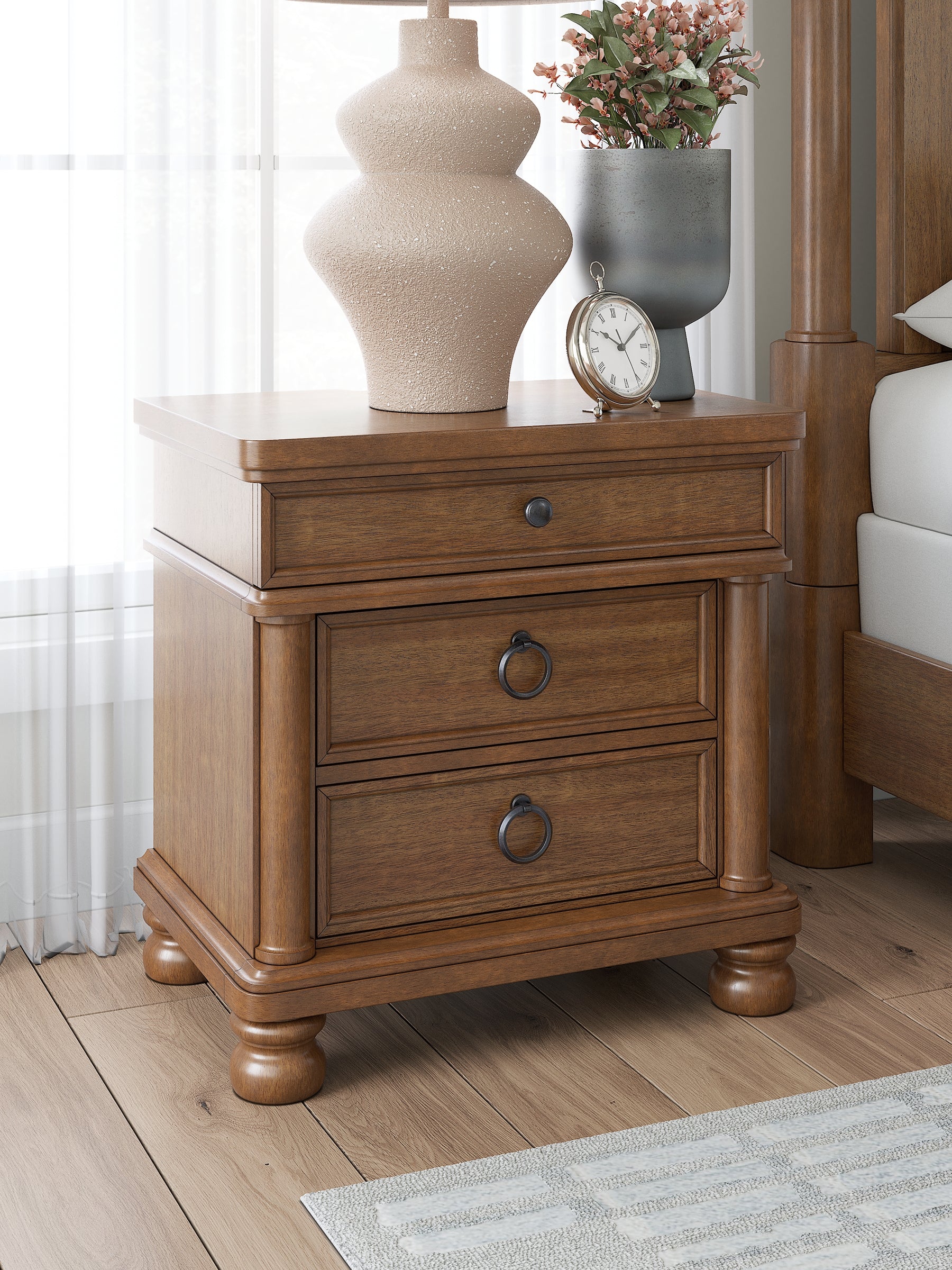 Rowlenstown Three Drawer Night Stand Signature Design by Ashley®