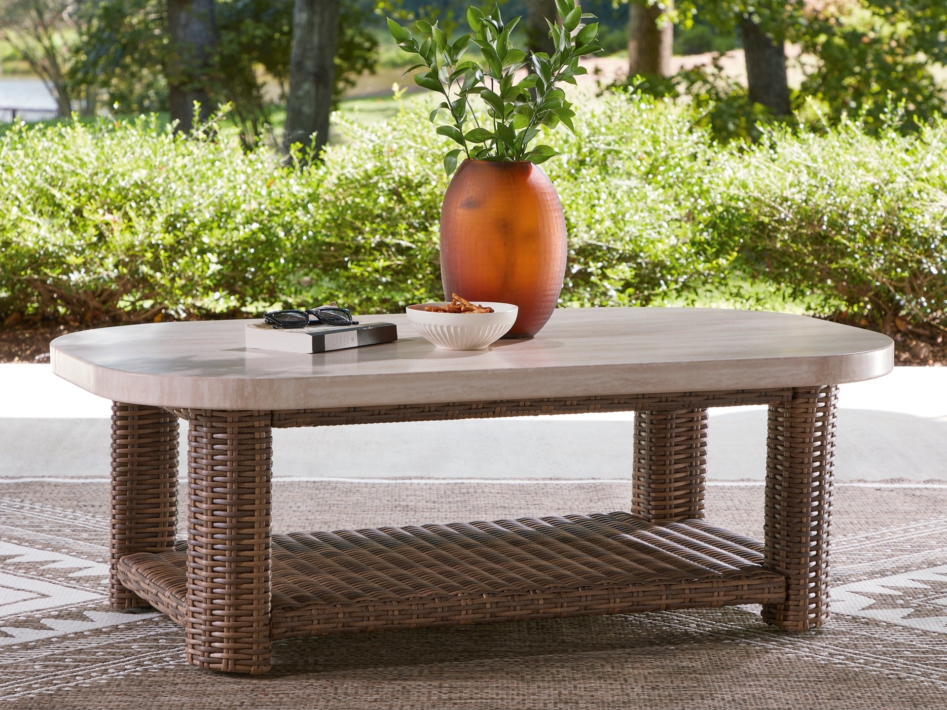 Dolan Creek Rectangular Cocktail Table Signature Design by Ashley®