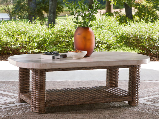 Dolan Creek Rectangular Cocktail Table Signature Design by Ashley®
