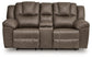 Lowilla DBL Rec Loveseat w/Console Signature Design by Ashley®