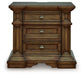Frantanna Three Drawer Night Stand Signature Design by Ashley®