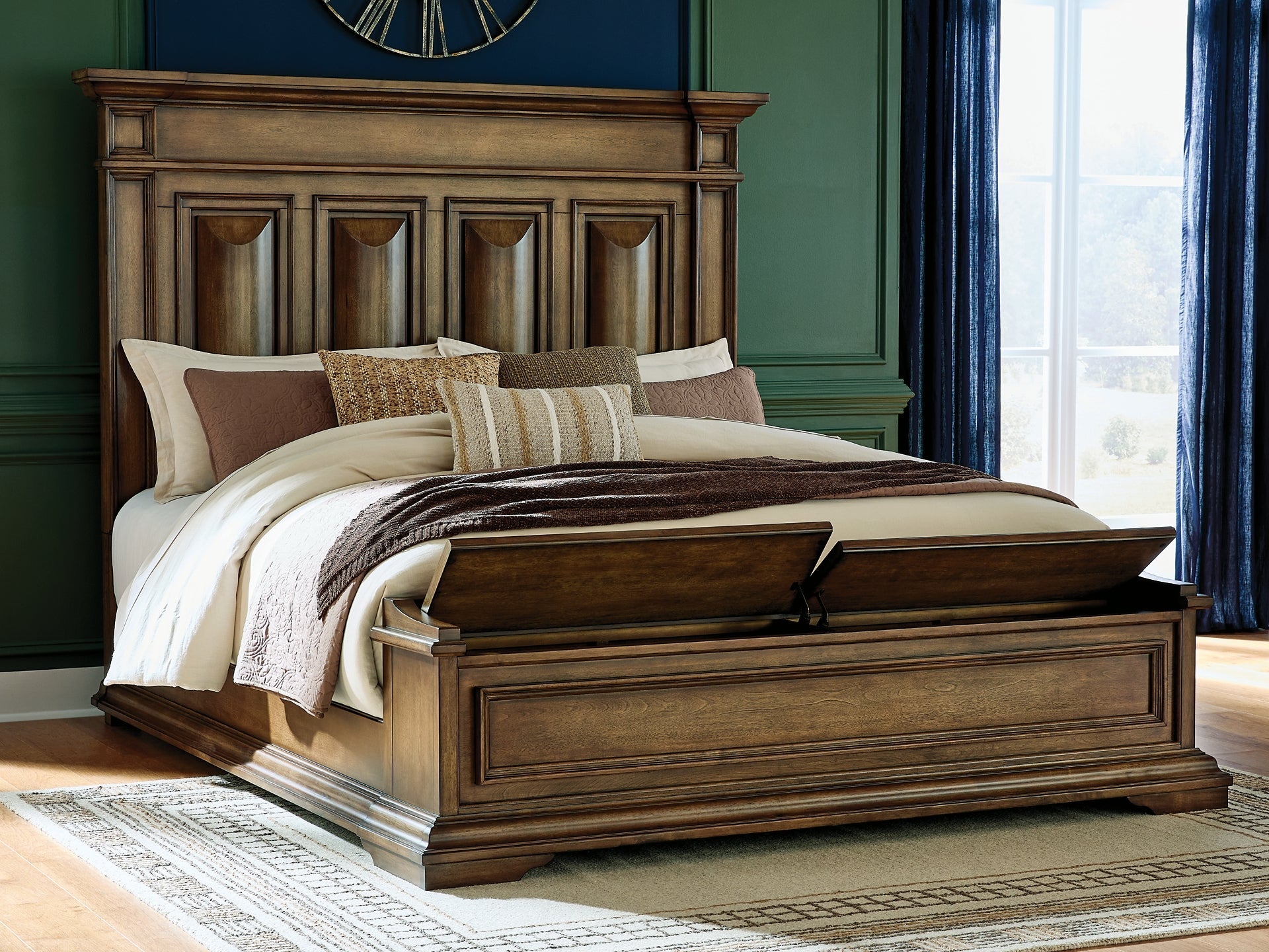 Frantanna California King Panel Storage Bed Signature Design by Ashley®