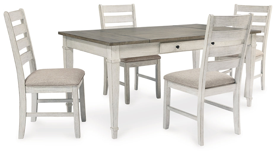 Skempton Dining Table and 4 Chairs Signature Design by Ashley®