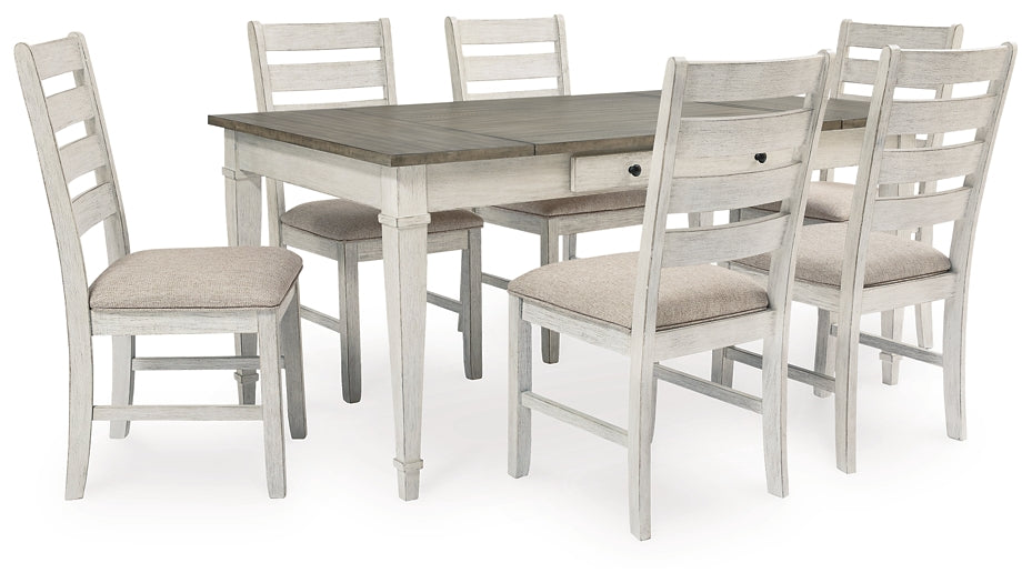 Skempton Dining Table and 6 Chairs Signature Design by Ashley®