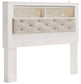 Altyra Queen Bookcase Headboard Bed with Mirrored Dresser, Chest and Nightstand Signature Design by Ashley®
