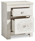 Paxberry King Panel Bed with Mirrored Dresser, Chest and Nightstand Signature Design by Ashley®
