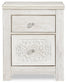 Paxberry King Panel Bed with Mirrored Dresser, Chest and Nightstand Signature Design by Ashley®