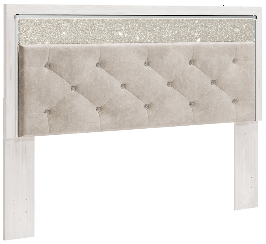 Altyra King Panel Headboard Bed with Mirrored Dresser, Chest and Nightstand Signature Design by Ashley®