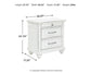 Kanwyn King Panel Bed with Storage with Mirrored Dresser, Chest and Nightstand Benchcraft®
