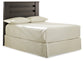 Brinxton King/California King Panel Headboard Bed with Mirrored Dresser Signature Design by Ashley®