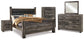 Wynnlow King Poster Bed with Mirrored Dresser, Chest and Nightstand Signature Design by Ashley®