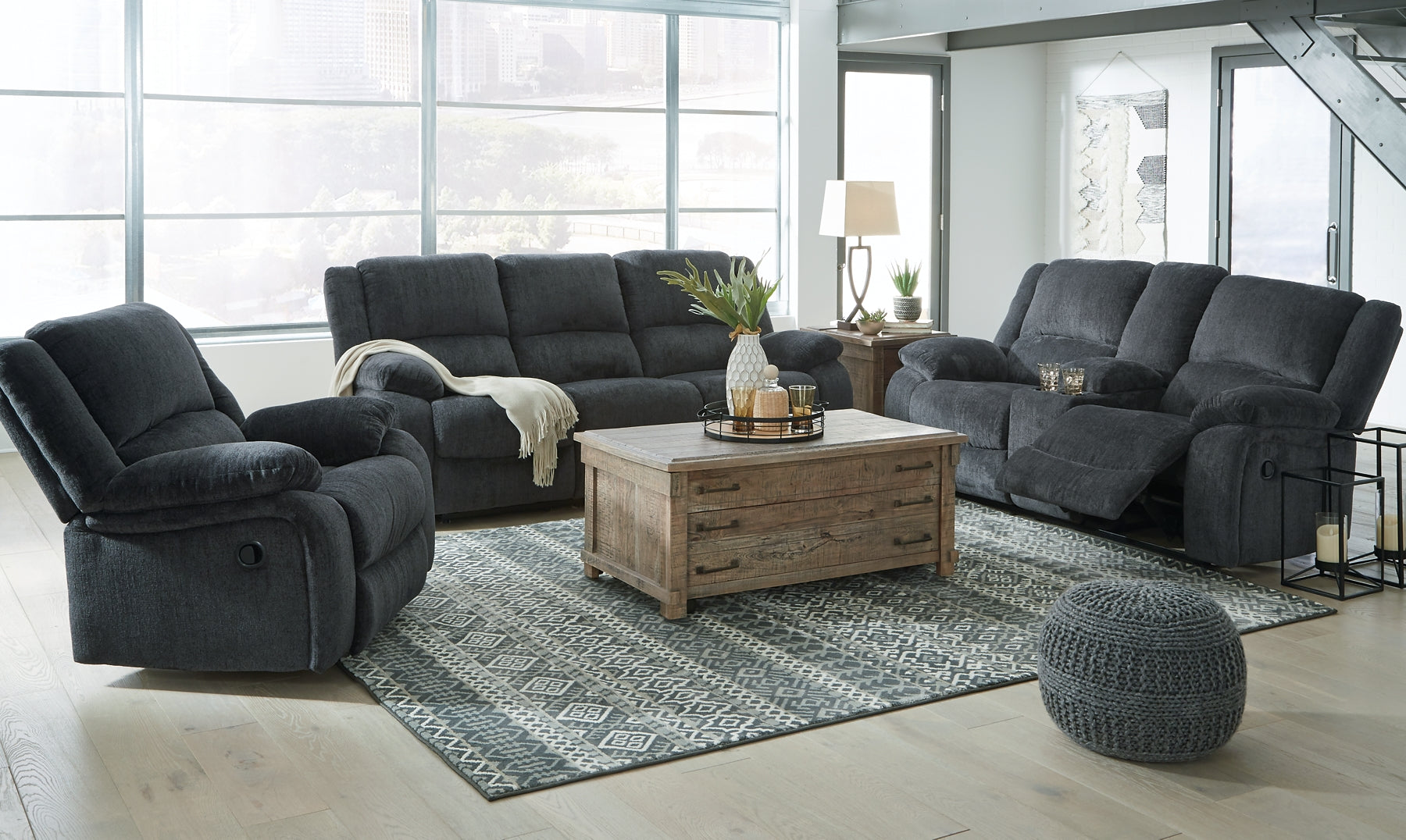 Draycoll Sofa, Loveseat and Recliner Signature Design by Ashley®