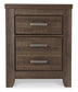 Juararo California King Panel Bed with Mirrored Dresser, Chest and Nightstand Signature Design by Ashley®