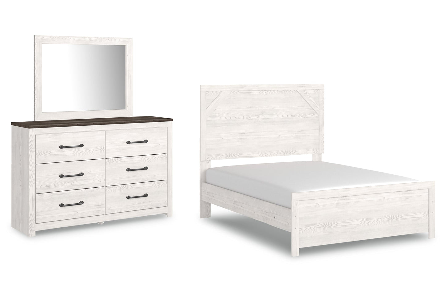 Gerridan Full Panel Bed with Mirrored Dresser Signature Design by Ashley®