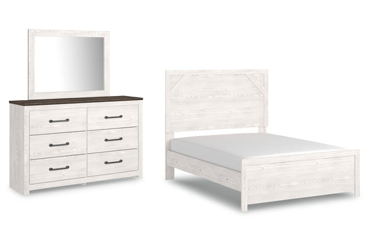 Gerridan Full Panel Bed with Mirrored Dresser Signature Design by Ashley®