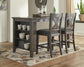 Caitbrook Counter Height Dining Table and 2 Barstools Signature Design by Ashley®