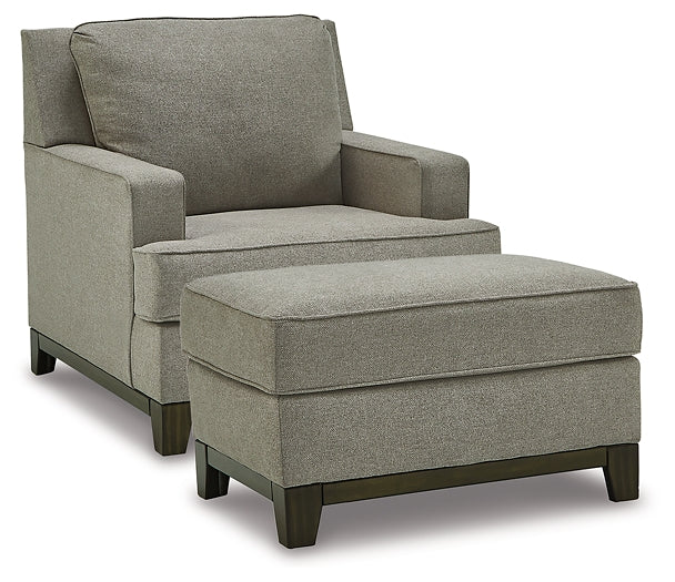 Kaywood Chair and Ottoman Signature Design by Ashley®