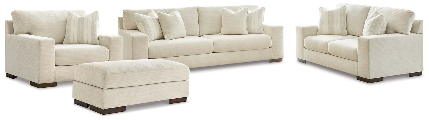 Maggie Sofa, Loveseat, Chair and Ottoman Signature Design by Ashley®