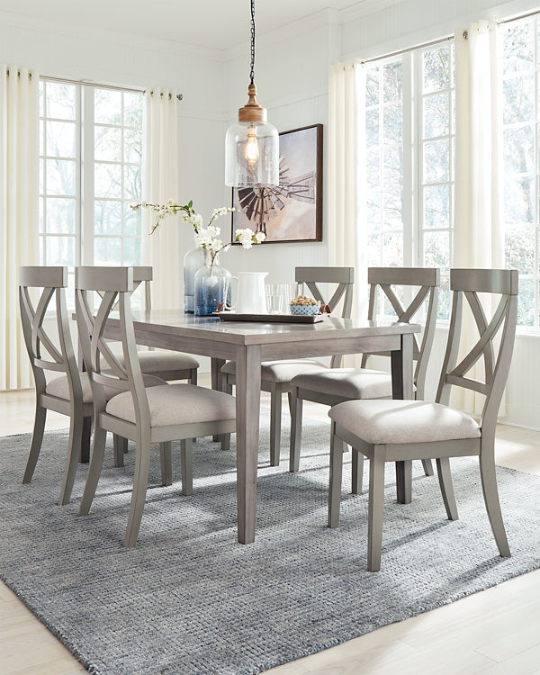 Parellen Dining Table and 6 Chairs Signature Design by Ashley®