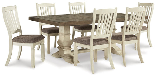 Bolanburg Dining Table and 6 Chairs Signature Design by Ashley®