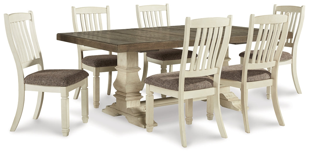 Bolanburg Dining Table and 6 Chairs Signature Design by Ashley®