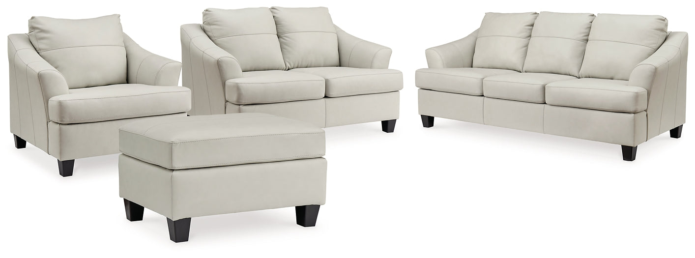 Genoa Sofa, Loveseat, Chair and Ottoman Signature Design by Ashley®