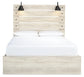 Cambeck Queen Panel Bed with 2 Storage Drawers with Mirrored Dresser and Nightstand Signature Design by Ashley®