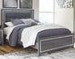 Lodanna Queen Panel Bed with Mirrored Dresser and Nightstand Signature Design by Ashley®
