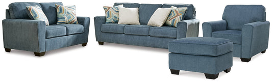 Cashton Sofa, Loveseat, Chair and Ottoman Signature Design by Ashley®