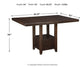 Haddigan Counter Height Dining Table and 6 Barstools Signature Design by Ashley®