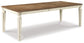 Realyn Dining Table and 8 Chairs Signature Design by Ashley®