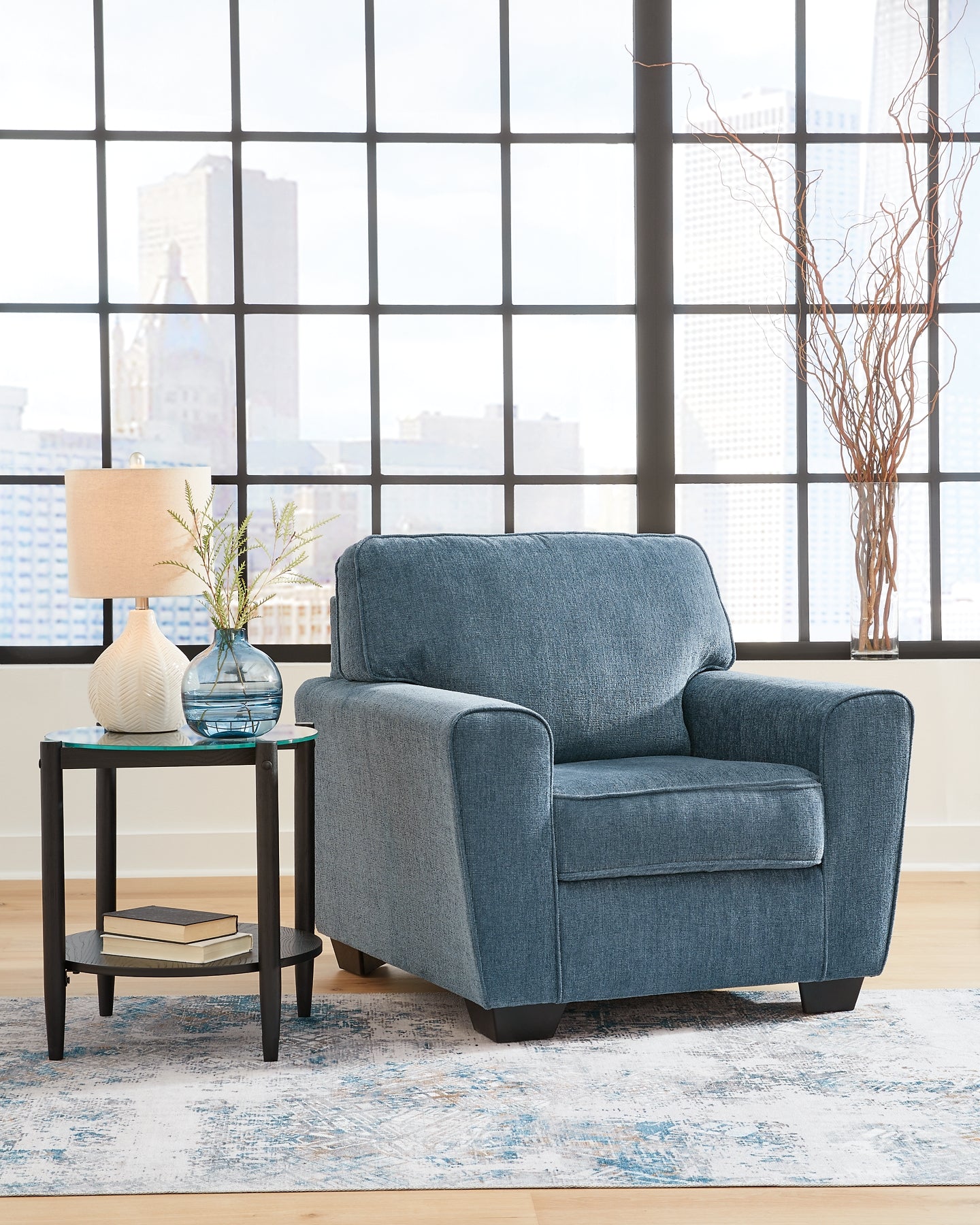 Cashton Chair and Ottoman Signature Design by Ashley®