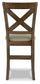 Moriville Counter Height Dining Table and 6 Barstools Signature Design by Ashley®