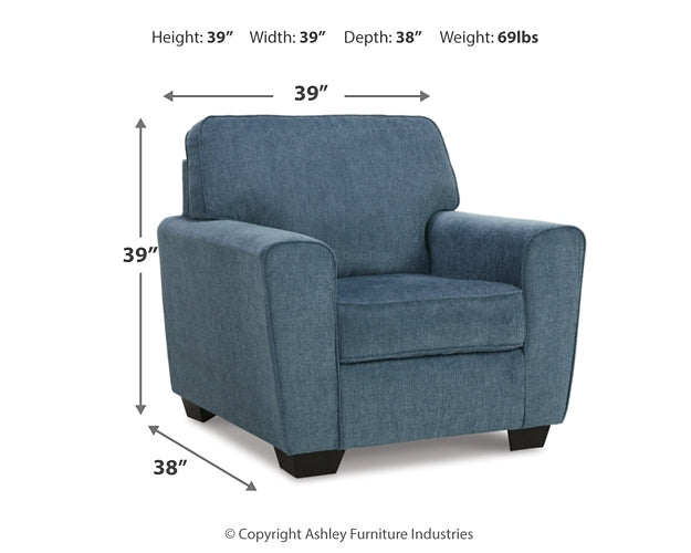 Cashton Chair and Ottoman Signature Design by Ashley®