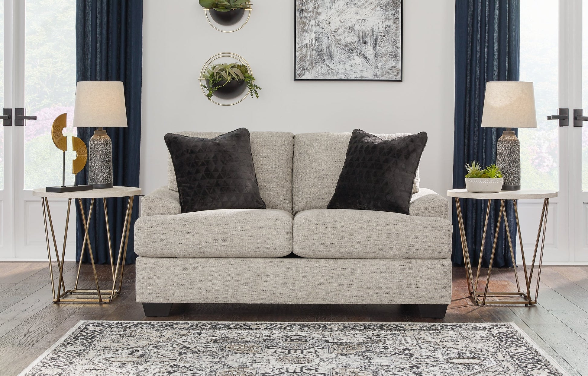Vayda Sofa, Loveseat, Chair and Ottoman Signature Design by Ashley®