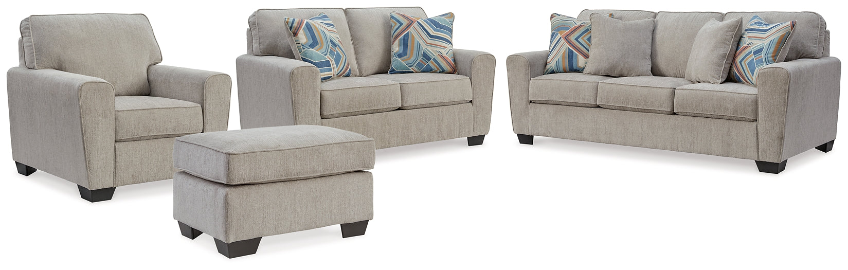 Cashton Sofa, Loveseat, Chair and Ottoman Ashley®