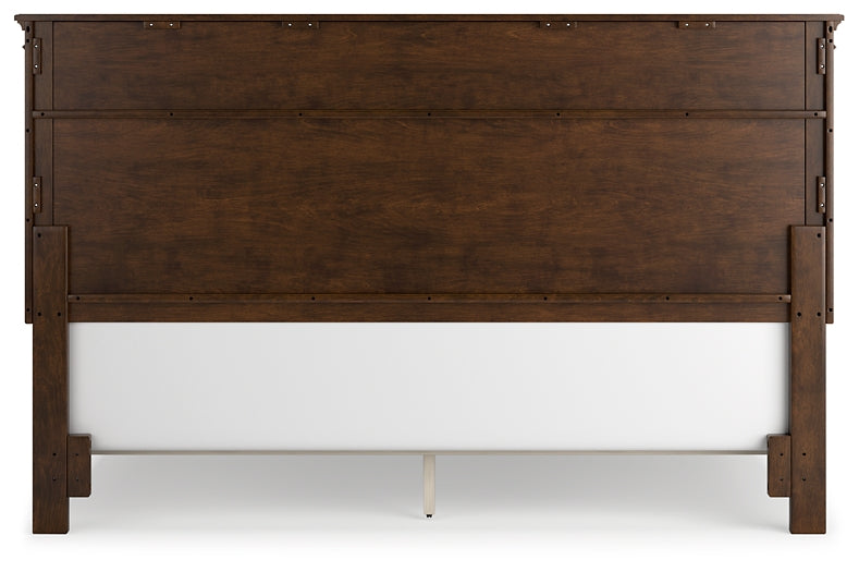 Danabrin King Panel Bed with Mirrored Dresser Signature Design by Ashley®