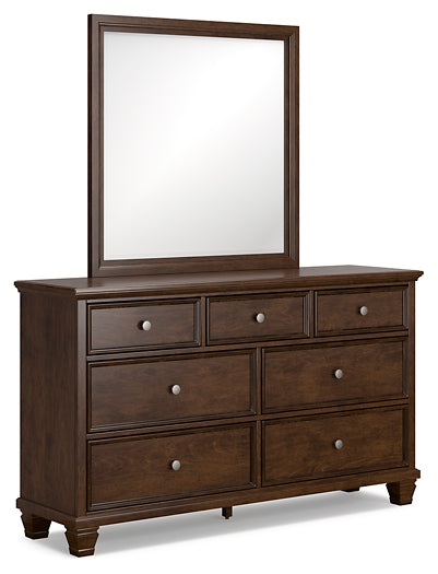 Danabrin Twin Panel Bed with Mirrored Dresser Signature Design by Ashley®