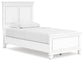 Fortman Twin Panel Bed with Mirrored Dresser Signature Design by Ashley®