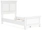 Fortman Twin Panel Bed with Mirrored Dresser Signature Design by Ashley®