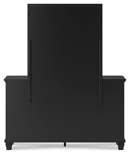 Lanolee Full Panel Bed with Mirrored Dresser and Nightstand Signature Design by Ashley®